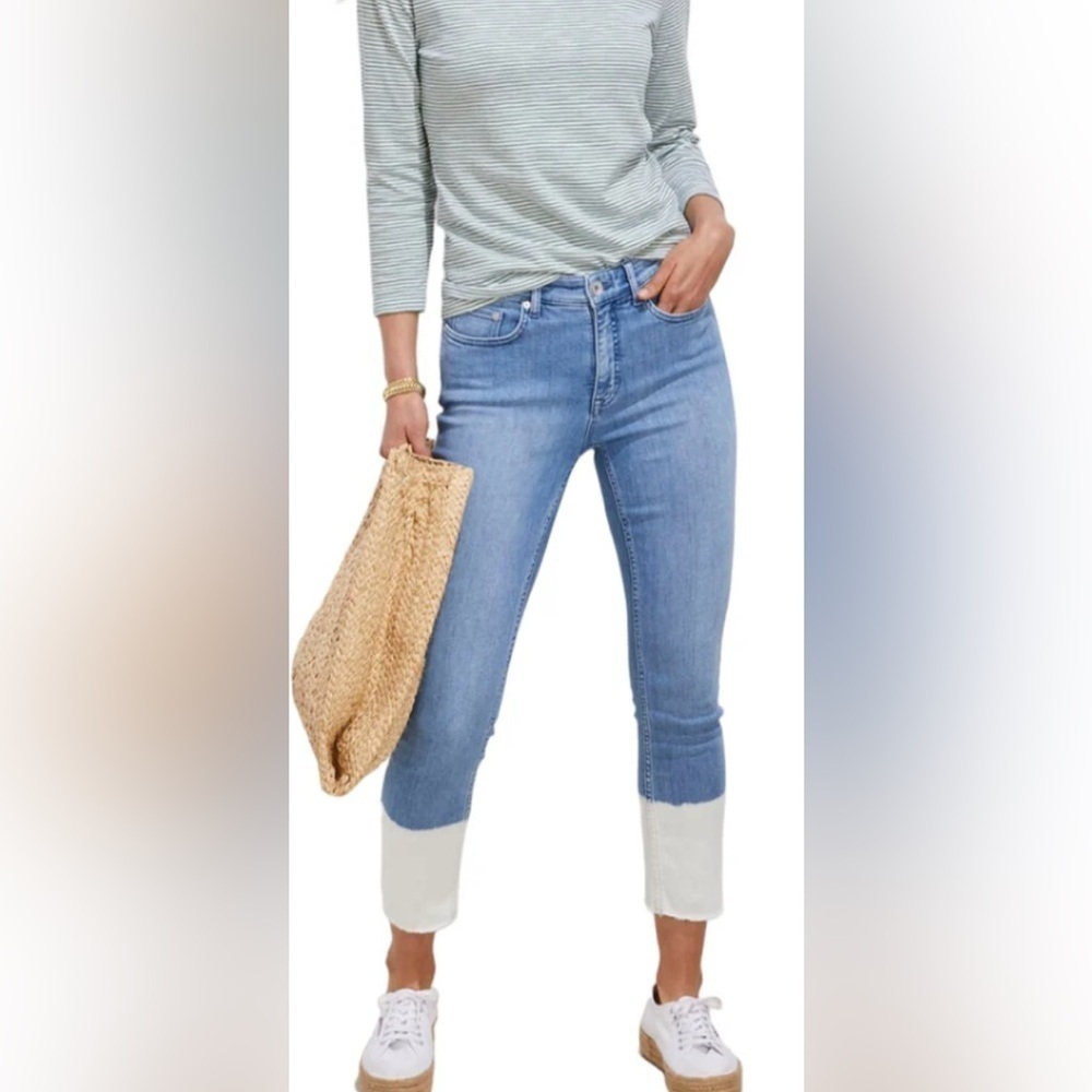 Vineyard Vines Jamie High Rise Straight Jean SZ 27